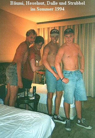 B�umi, Heselnut, Dalle und Strubbel
im Sommer 1994